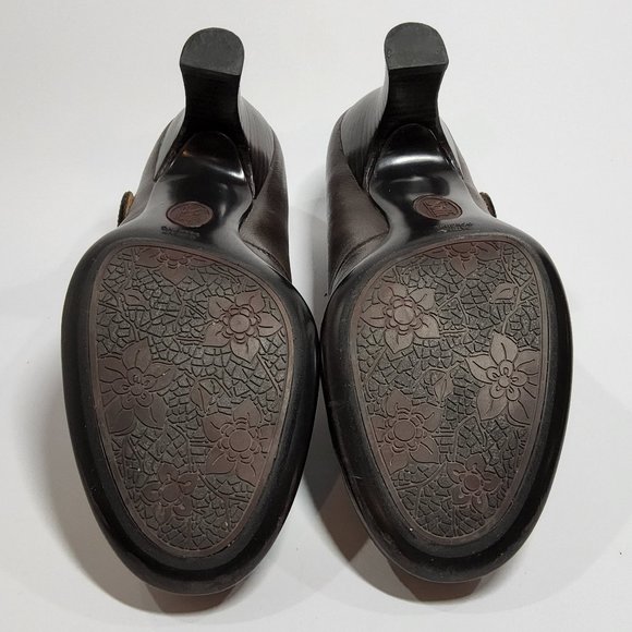 Sofft Mary Jane Carma Brown Leather Comfort Pumps Women's Size 8 - Picture 7 of 7